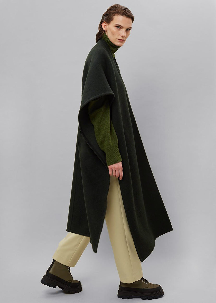 Verina Cape - Forest Green - 10
