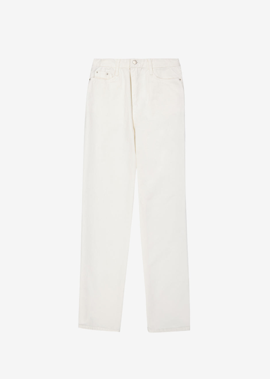 Hann Denim Pants - White - 12