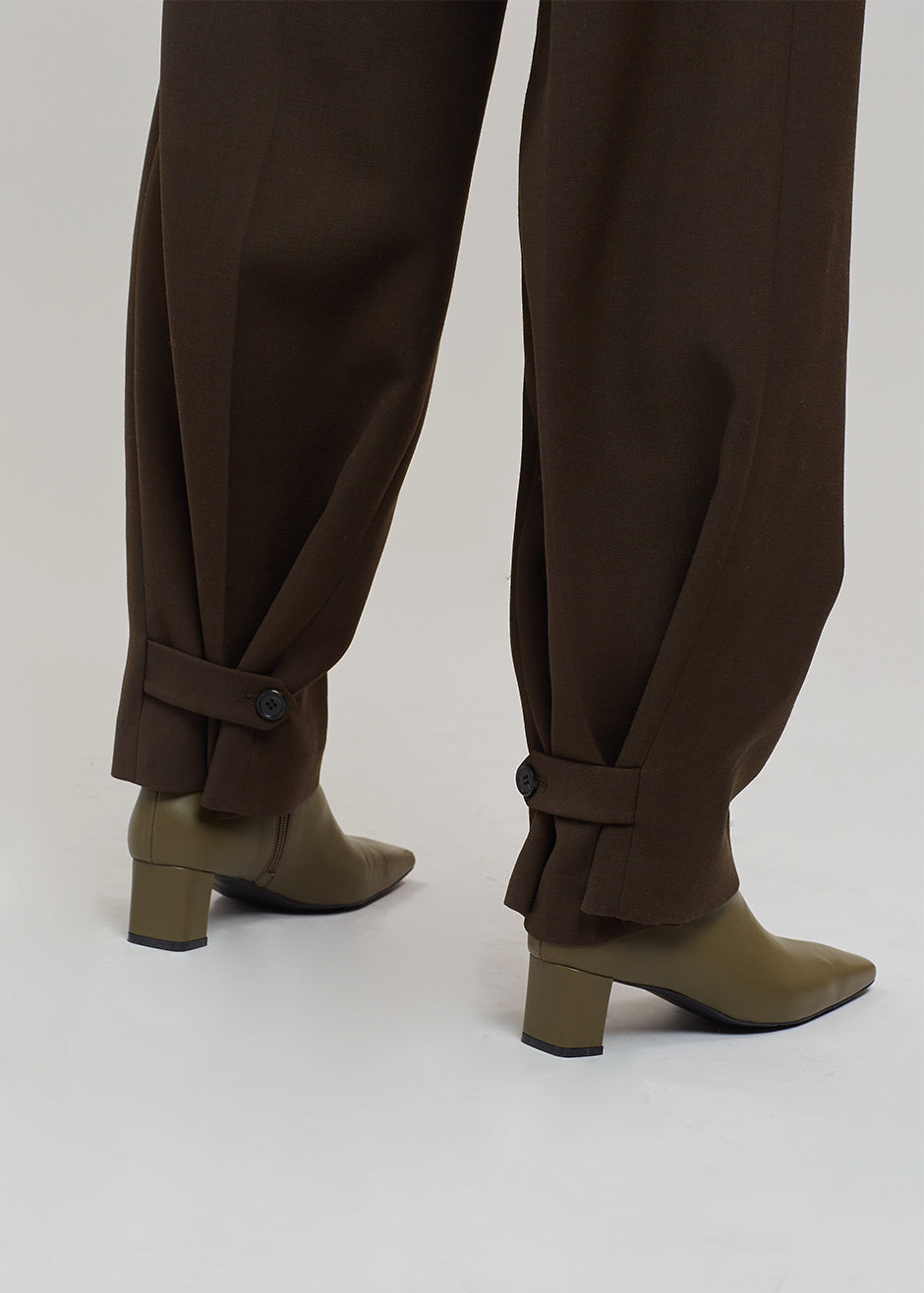 Zephyr Suit Trousers - Chocolate - 3
